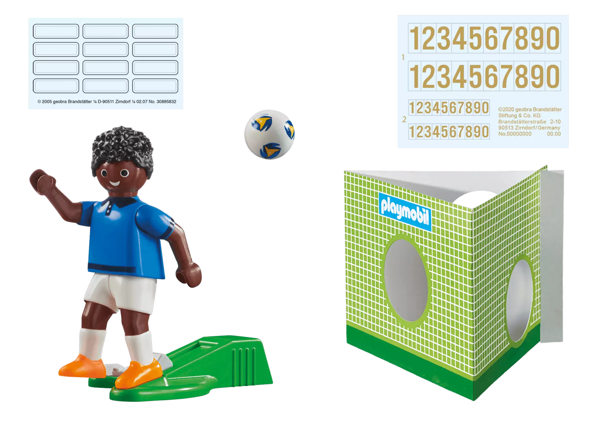 Playmobil 70481 Sports & Action Fussballspieler Frankreich - plegobil