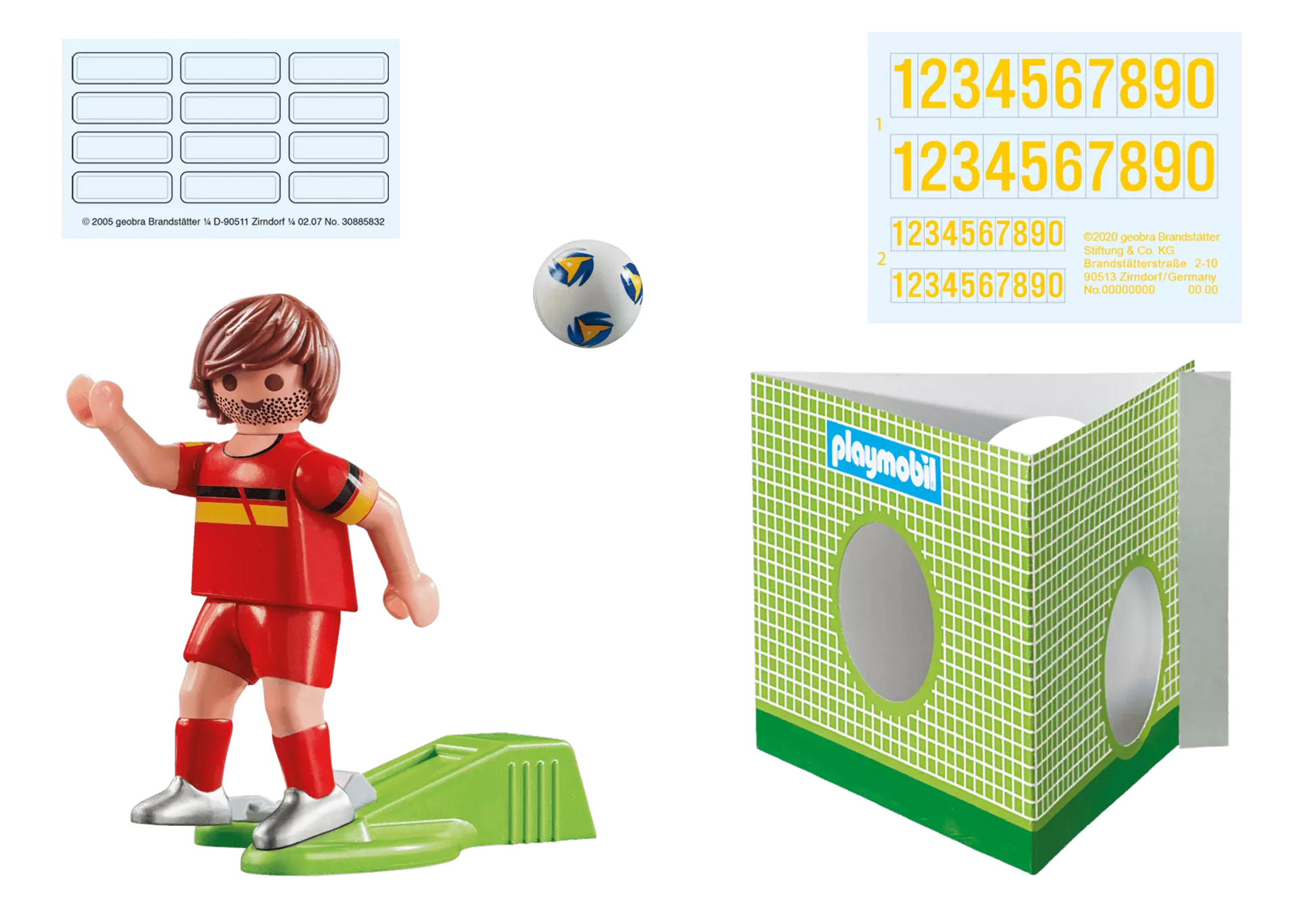 Playmobil 70483 Sports & Action Fußballspieler Belgien - plegobil
