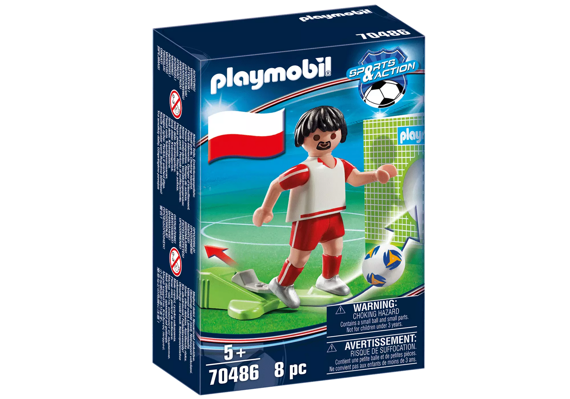 Playmobil 70486 Sports & Action Nationalspieler Polen - plegobil