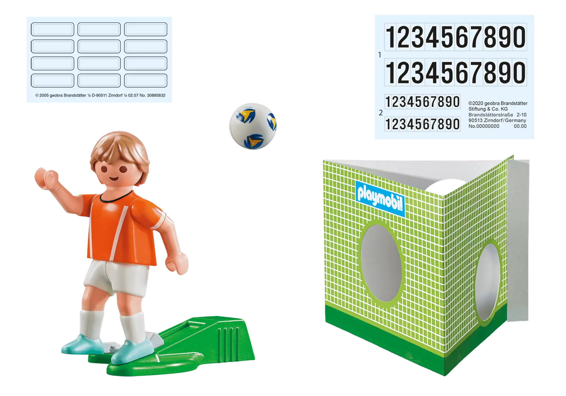 Playmobil 70487 Sports & Action Fussballspieler Niederlande - plegobil