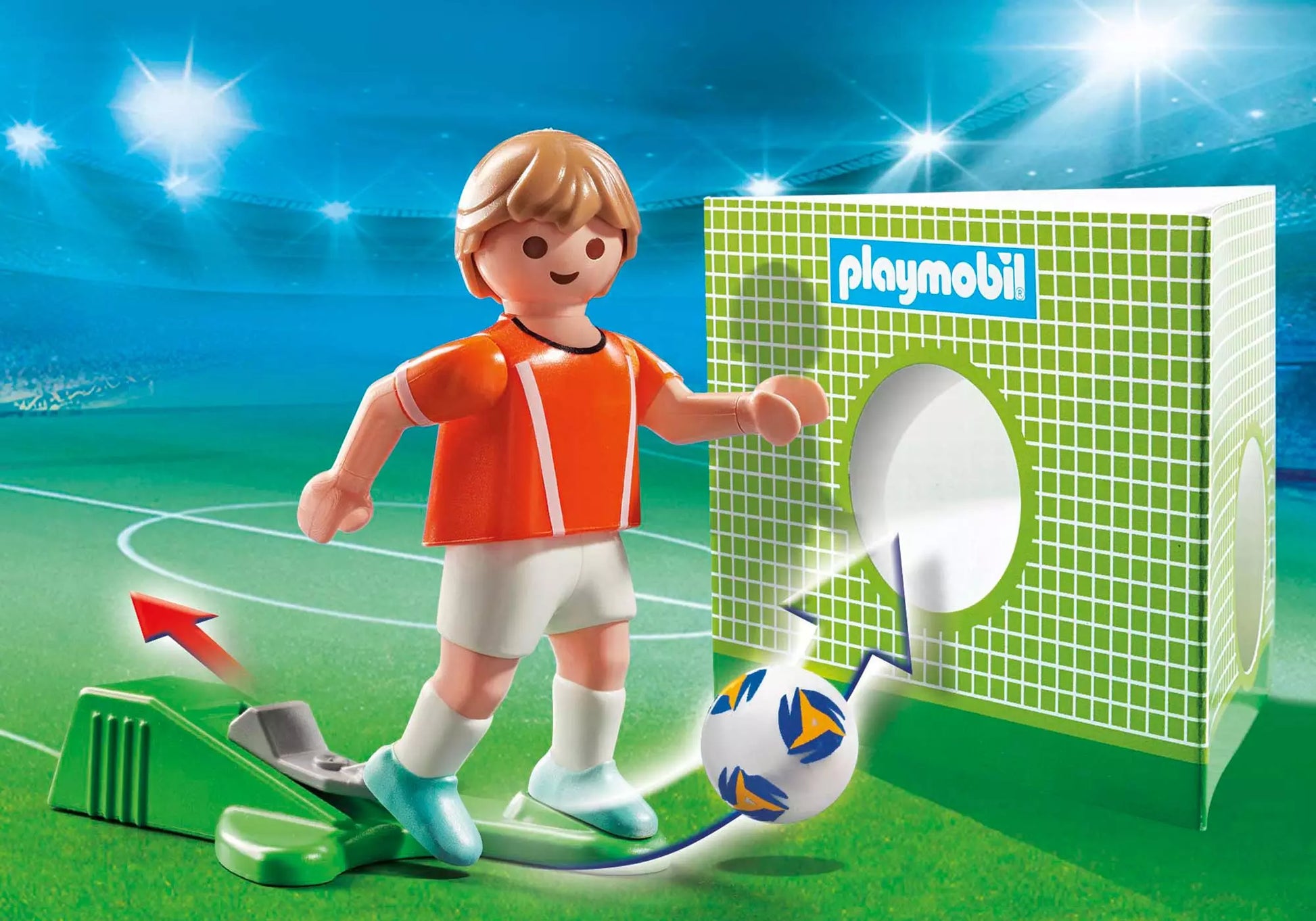 Playmobil 70487 Sports & Action Fussballspieler Niederlande - plegobil