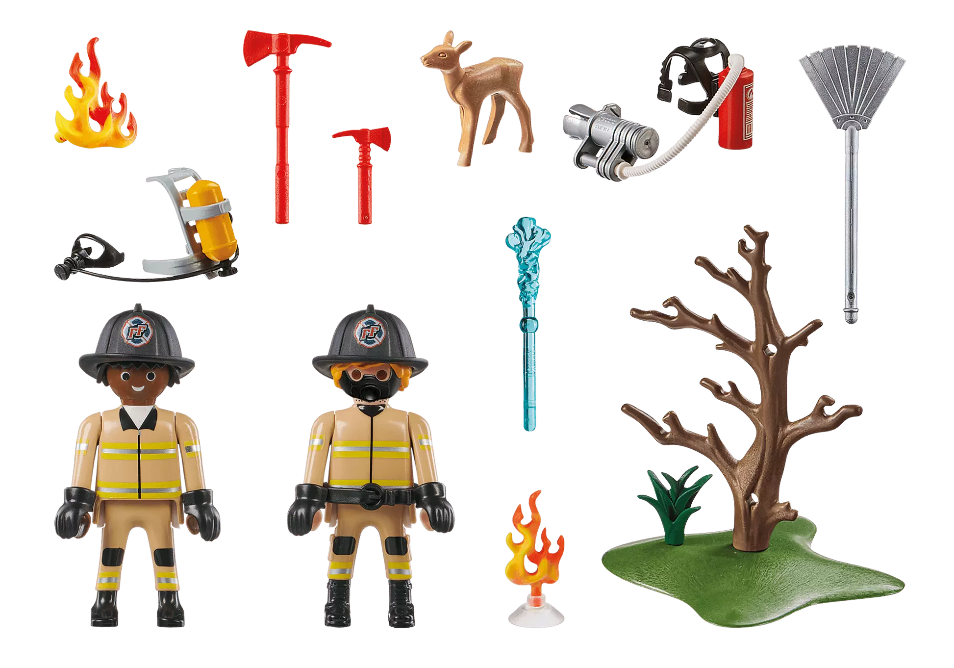 Playmobil 70488 Rescue Action Waldbrandeinsatz - plegobil