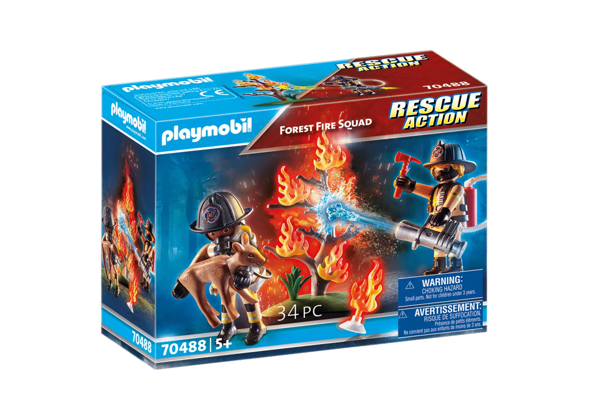 Playmobil 70488 Rescue Action Waldbrandeinsatz - plegobil
