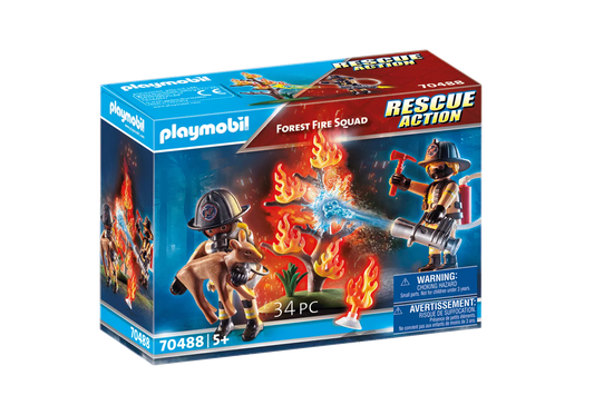 Playmobil 70488 Rescue Action Waldbrandeinsatz - plegobil