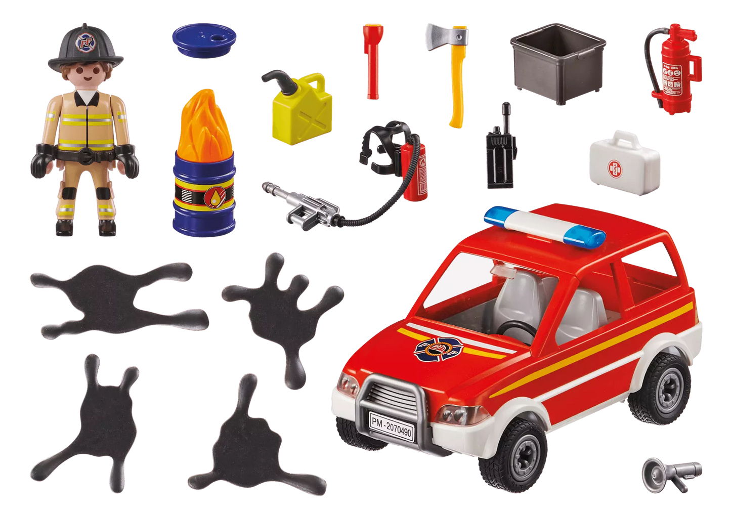 Playmobil 70490 Rescue Action Feuerwehr Einsatz - plegobil