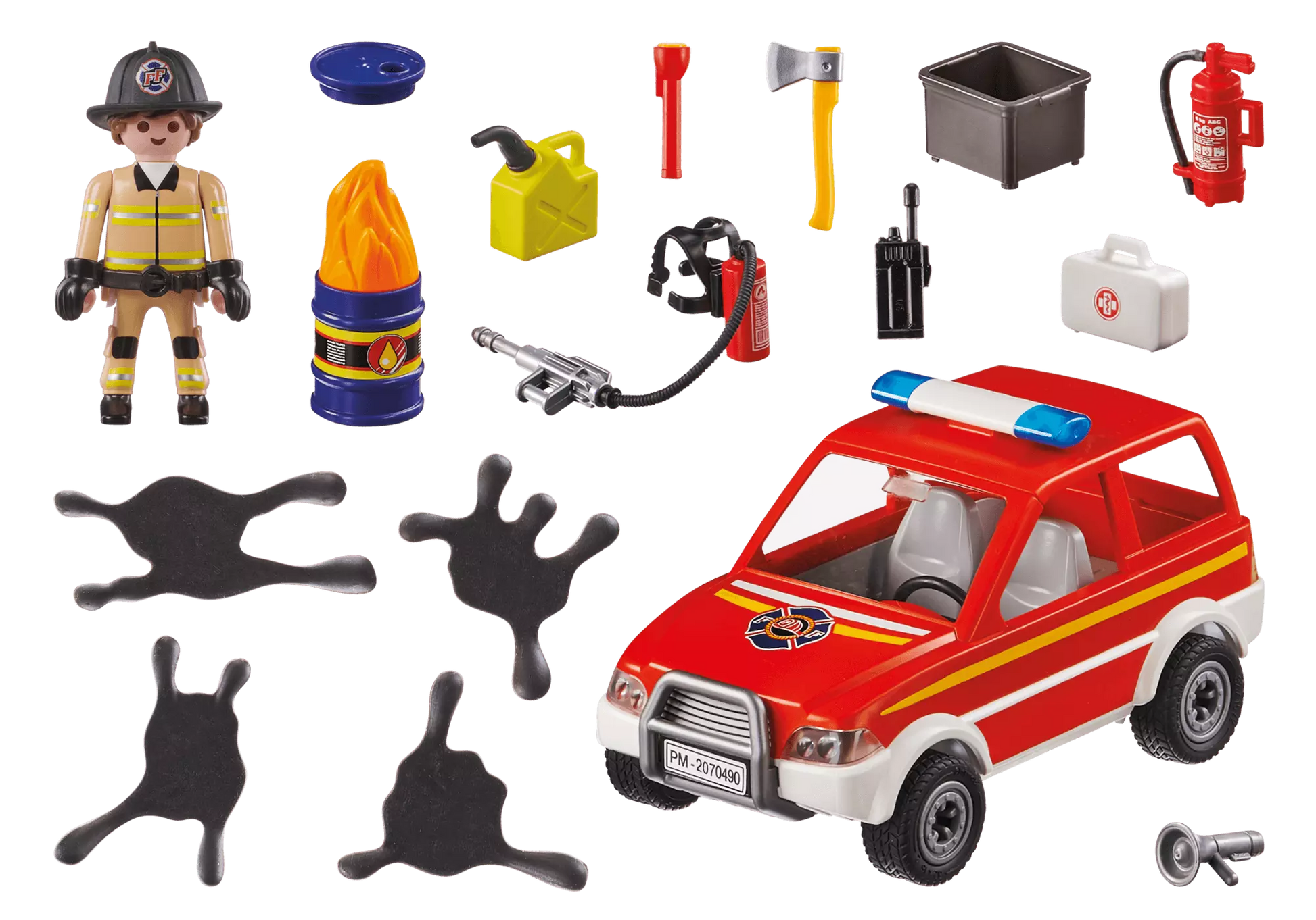 Playmobil 70490 Rescue Action Feuerwehr Einsatz - plegobil
