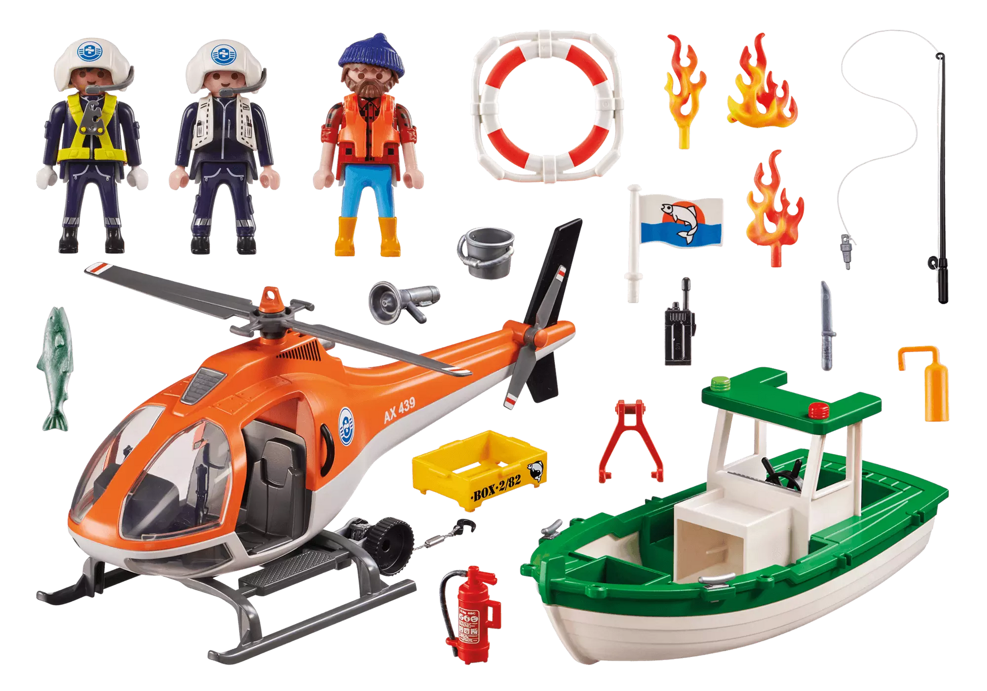 Playmobil 70491 Rescue Action Coastal Fire Mission - plegobil