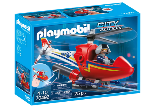 Playmobil 70492 City Action Löschhubschrauber - plegobil