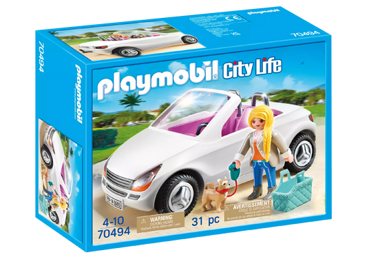Playmobil 70494 City Life Schickes Cabrio - plegobil