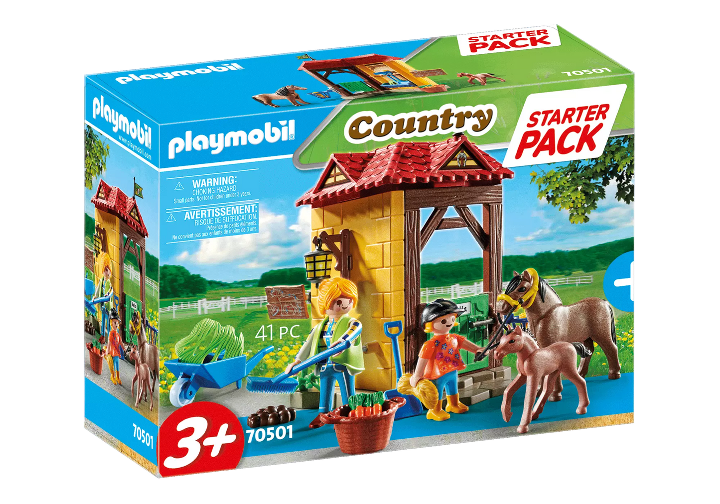 Playmobil 70501 Country Starter Pack Reiterhof - plegobil