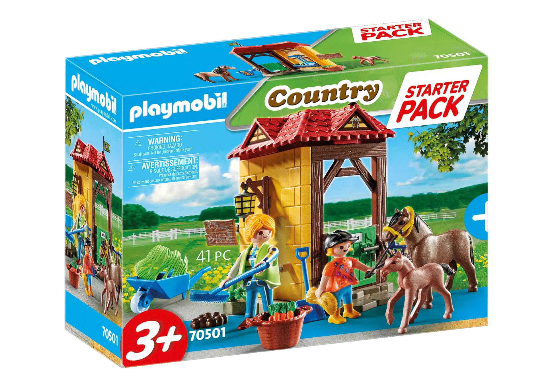 Playmobil 70501 Country Starter Pack Reiterhof - plegobil