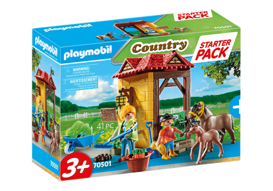 Playmobil 70501 Country Starter Pack Reiterhof - plegobil