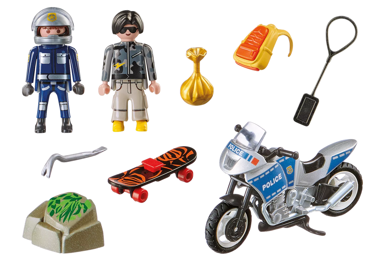 Playmobil 70502 City Action Starter Pack Starter Pack Polizei Ergänzungsset - plegobil