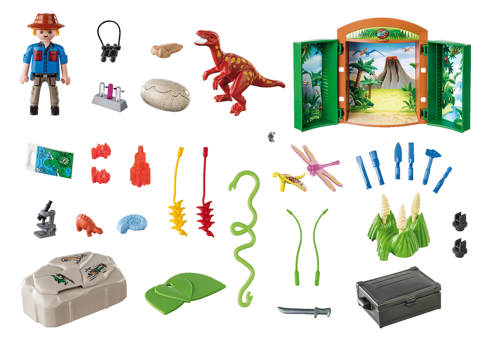 Playmobil 70507 Dinos Spielbox Dinoforscher - plegobil