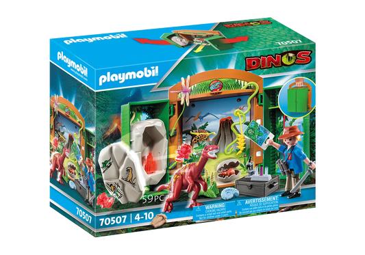 Playmobil 70507 Dinos Spielbox Dinoforscher - plegobil