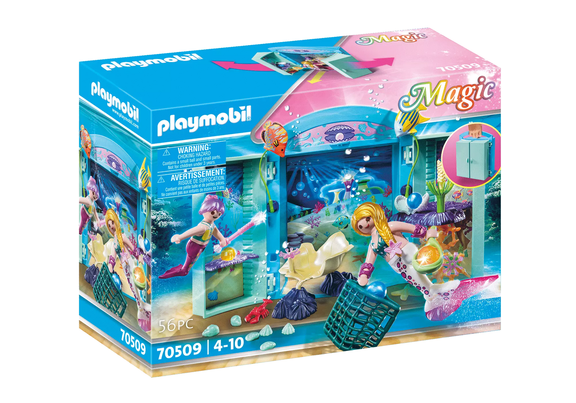 Playmobil 70509 Magic Spielbox Meerjungfrauen - plegobil