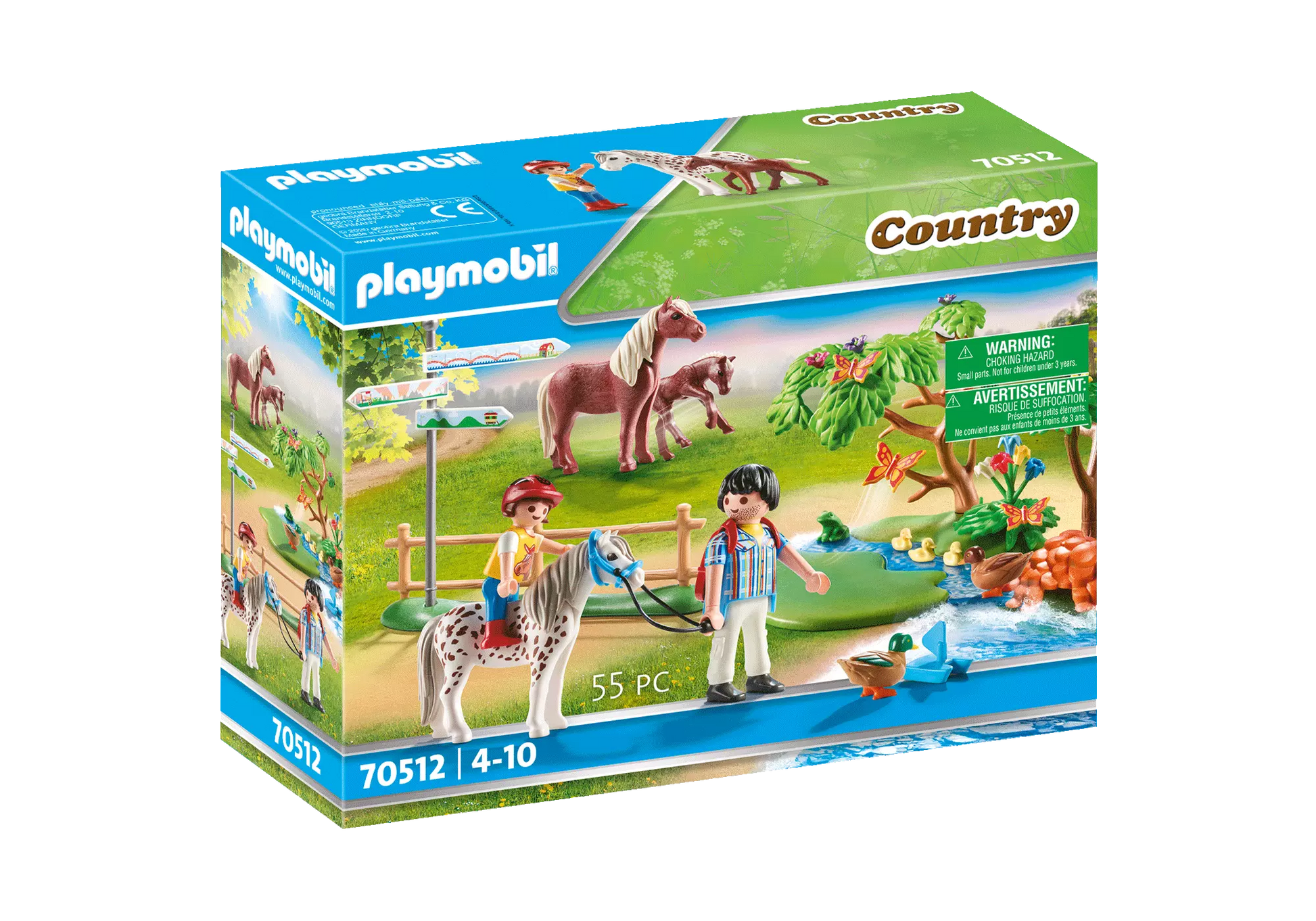 Playmobil 70512 Country Fröhlicher Ponyausflug - plegobil