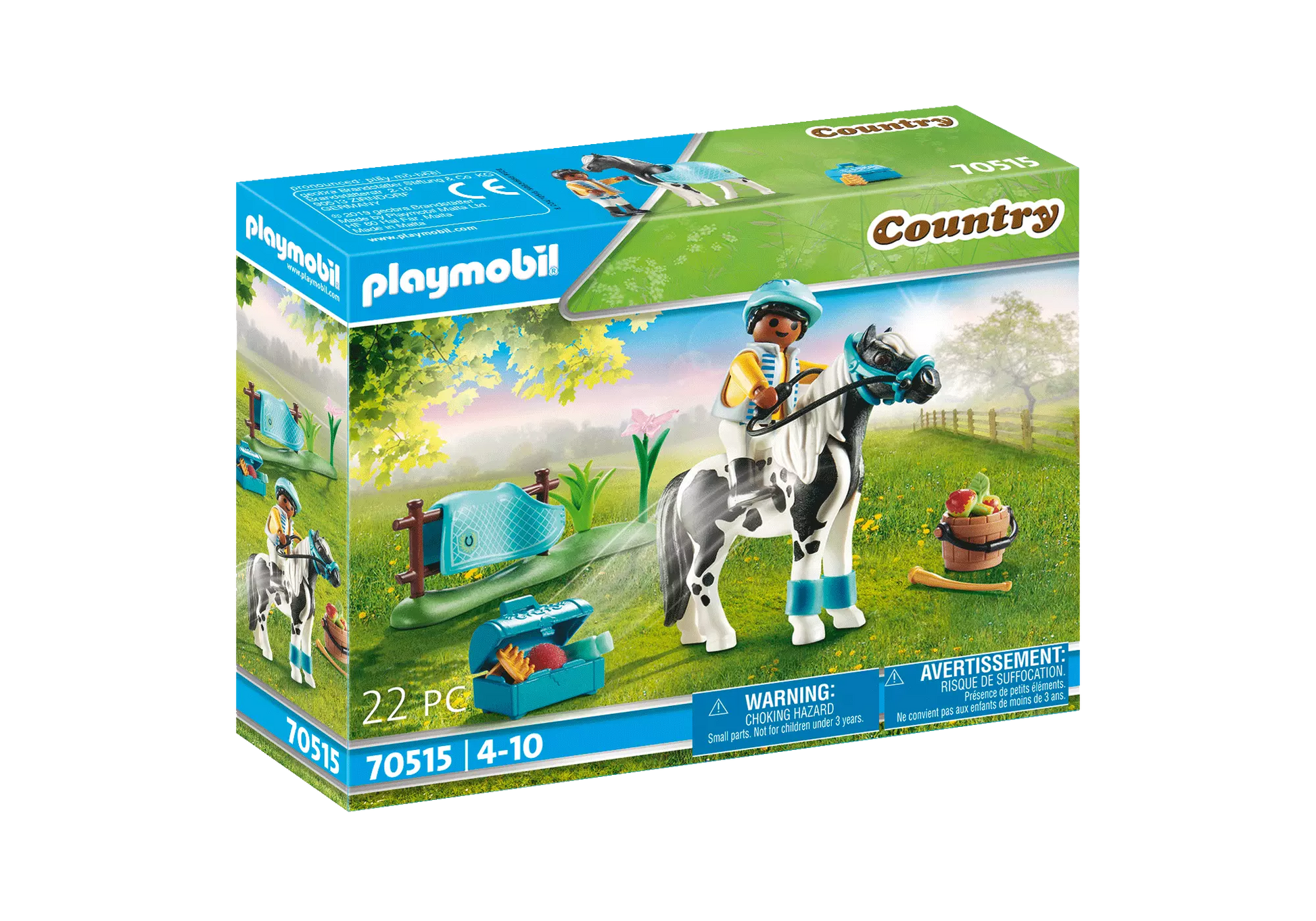 Playmobil 70515 Country Sammelpony Lewitzer - plegobil