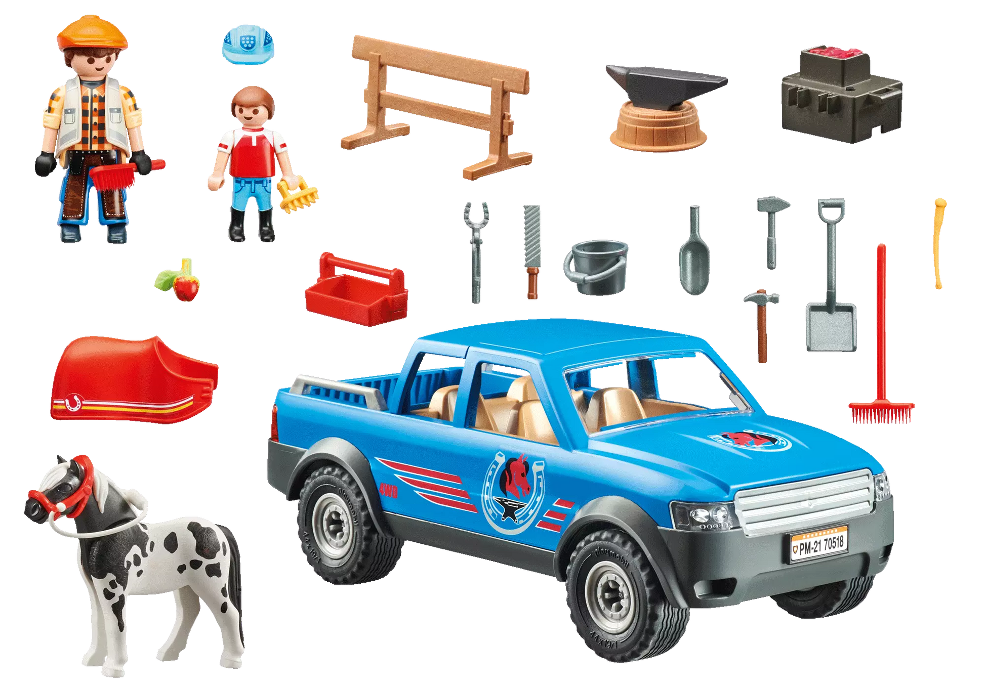 Playmobil 70518 Country Mobiler Hufschmied - plegobil