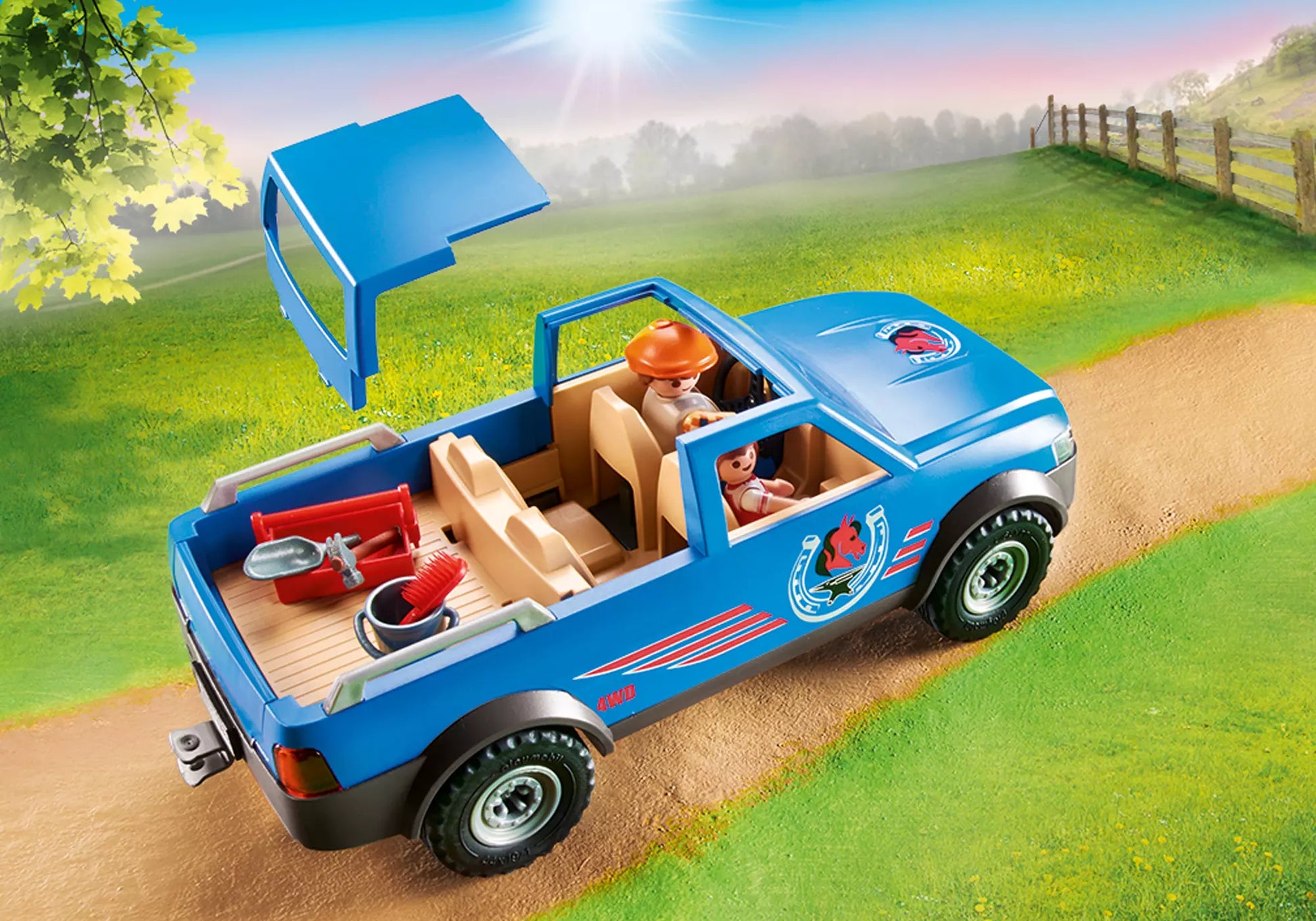 Playmobil 70518 Country Mobiler Hufschmied - plegobil