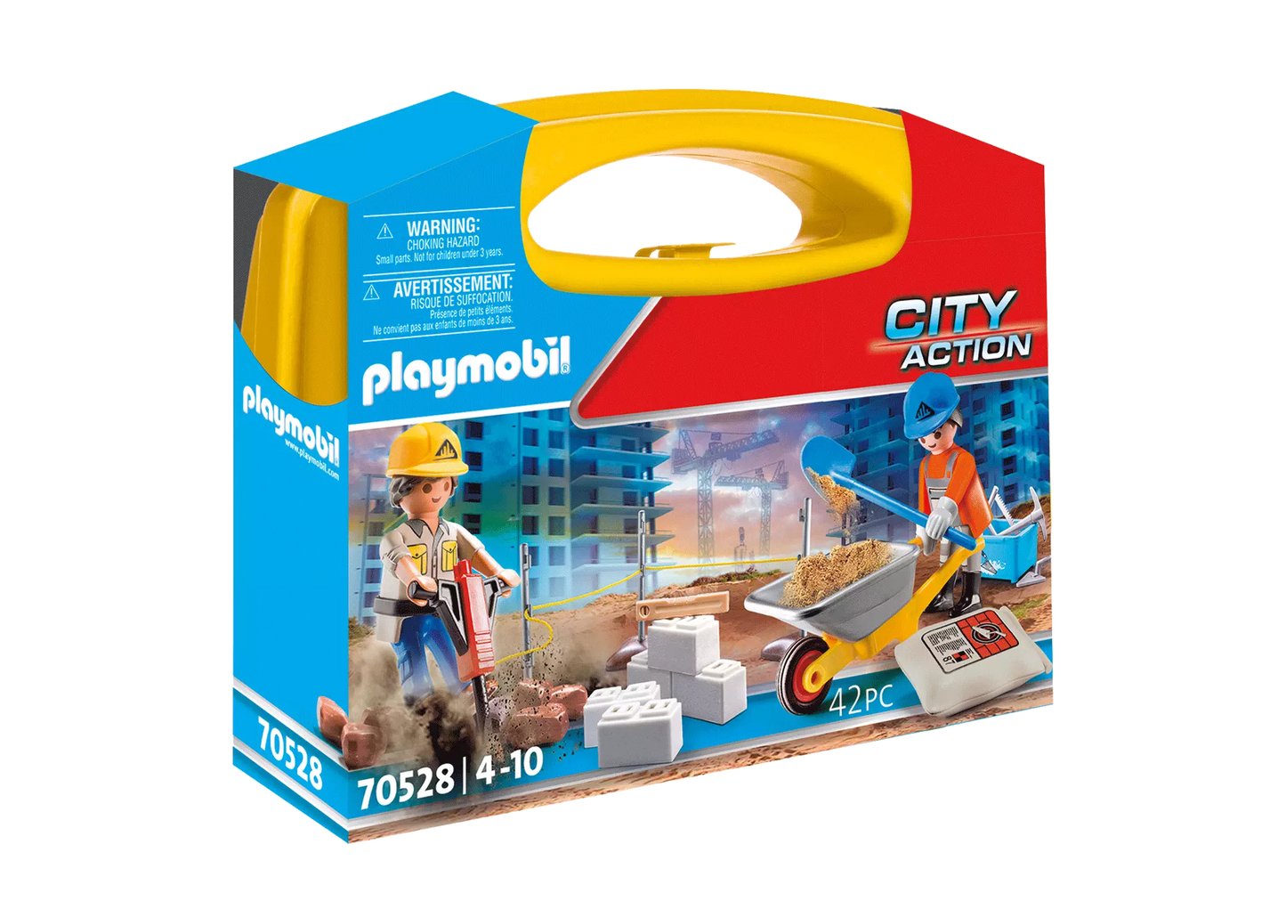 Playmobil 70528 City Action Carry Case Baustelle - plegobil