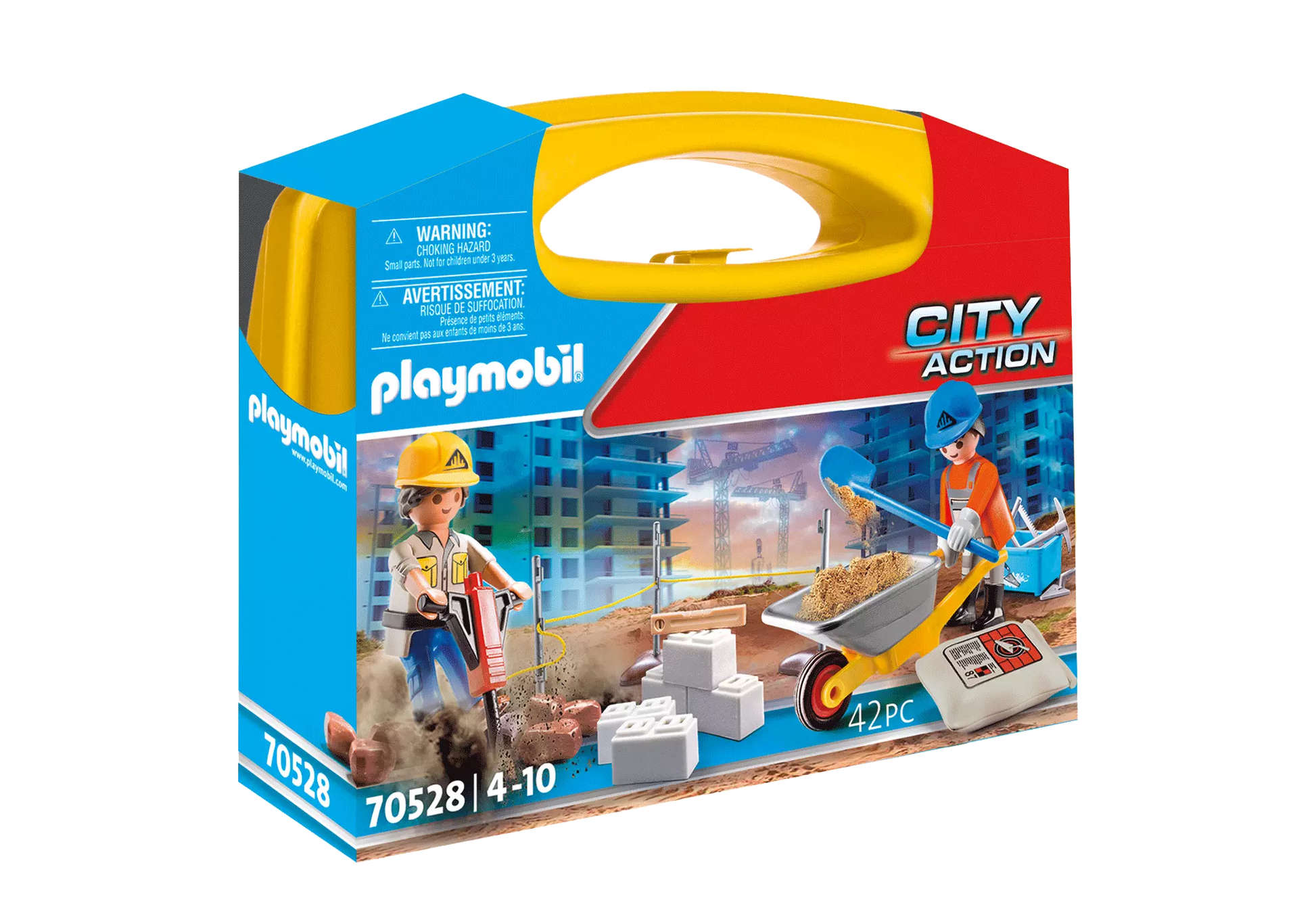 Playmobil 70528 City Action Carry Case Baustelle - plegobil