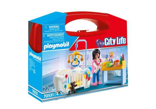 Playmobil 70531 City Life Carry Case Babyzimmer - plegobil