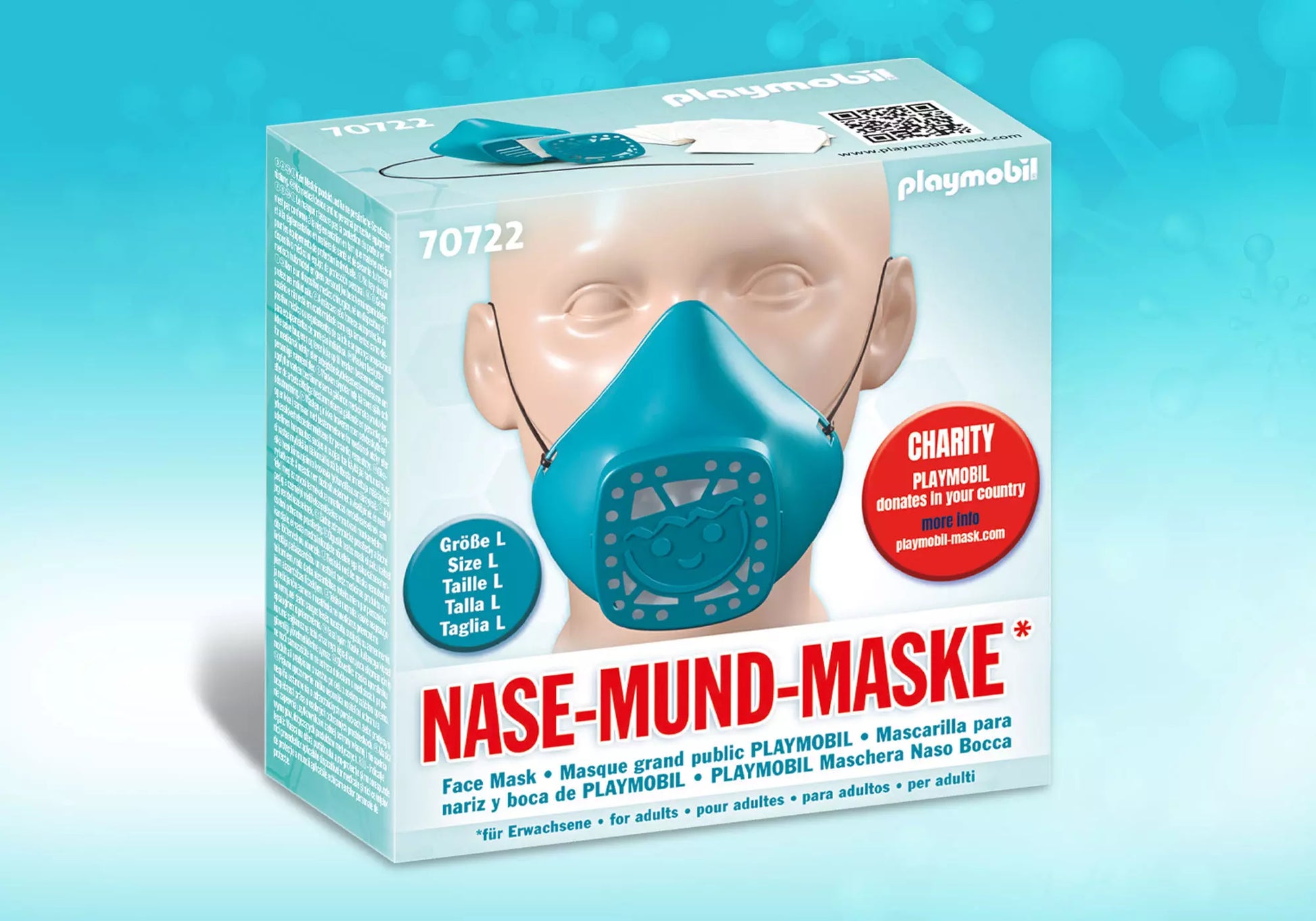 Playmobil 70536 Merchandise Mund-Nase Maske - plegobil