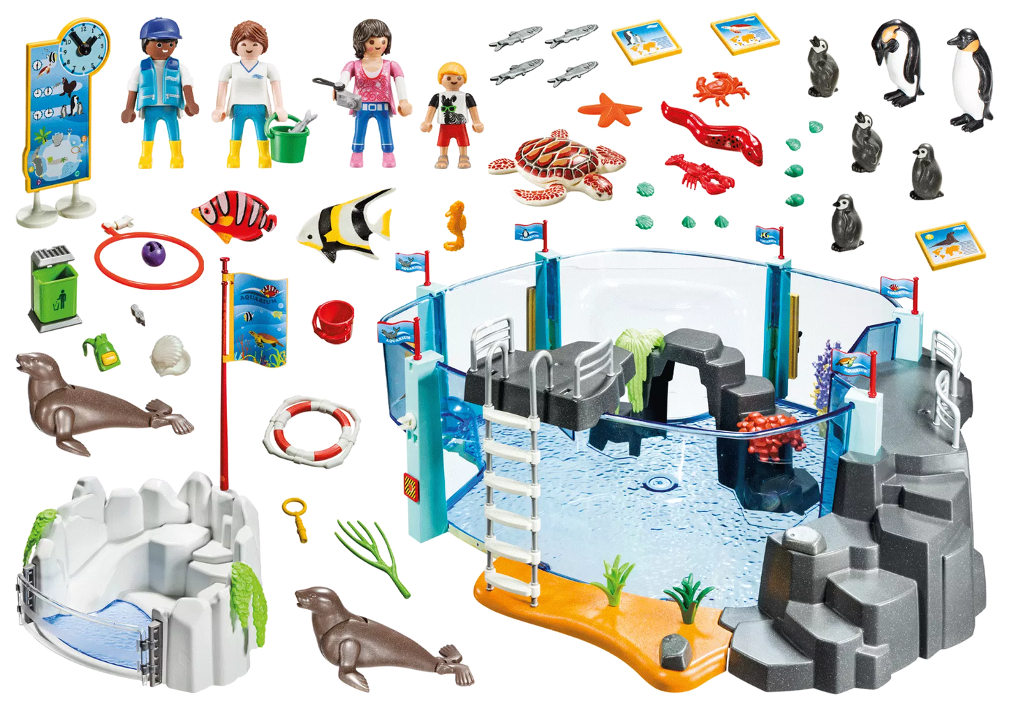 Playmobil 70537 Family Fun Aquarium - plegobil