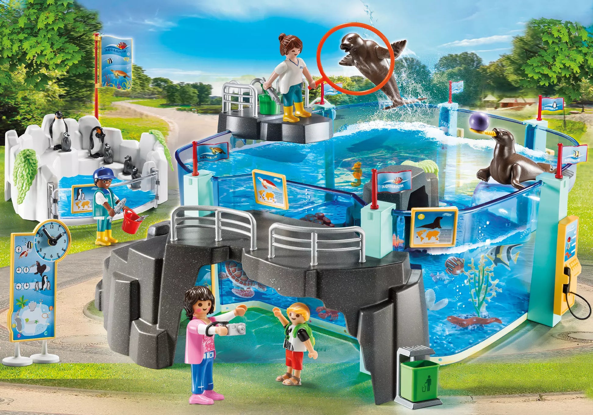 Playmobil 70537 Family Fun Aquarium - plegobil
