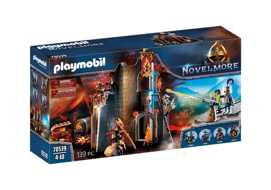 Playmobil 70539 Novelmore Burnham Raiders Feuerruine - plegobil