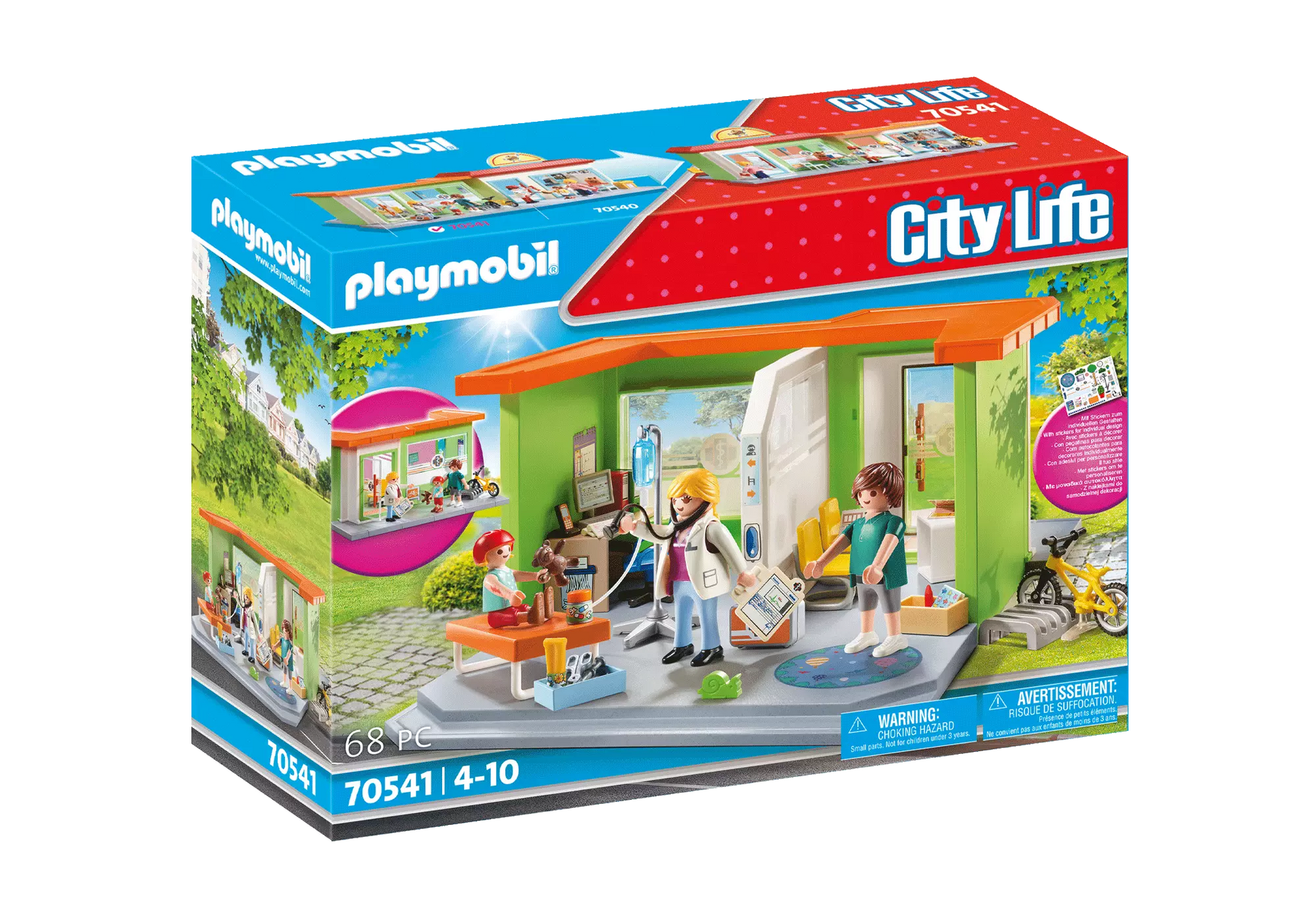 Playmobil 70541 City Life Meine Kinderarztpraxis - plegobil