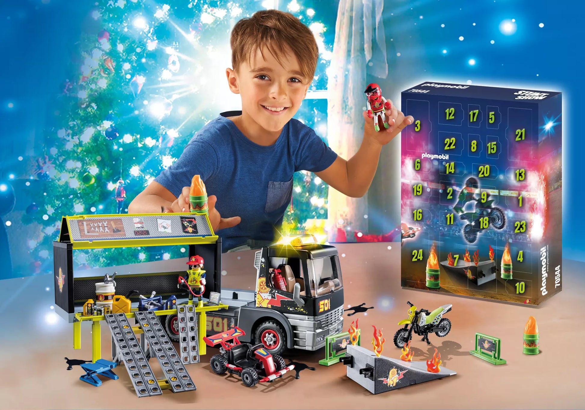 Playmobil 70544 Stunt Show Adventskalender - plegobil