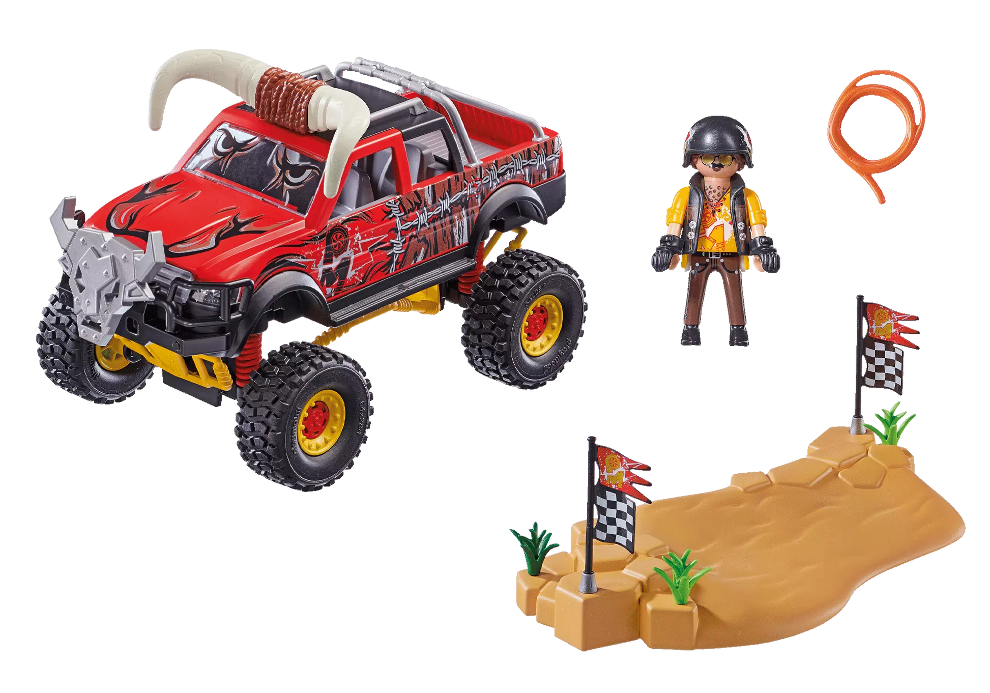 Playmobil 70549 Stunt Show Monster Truck Horned - plegobil
