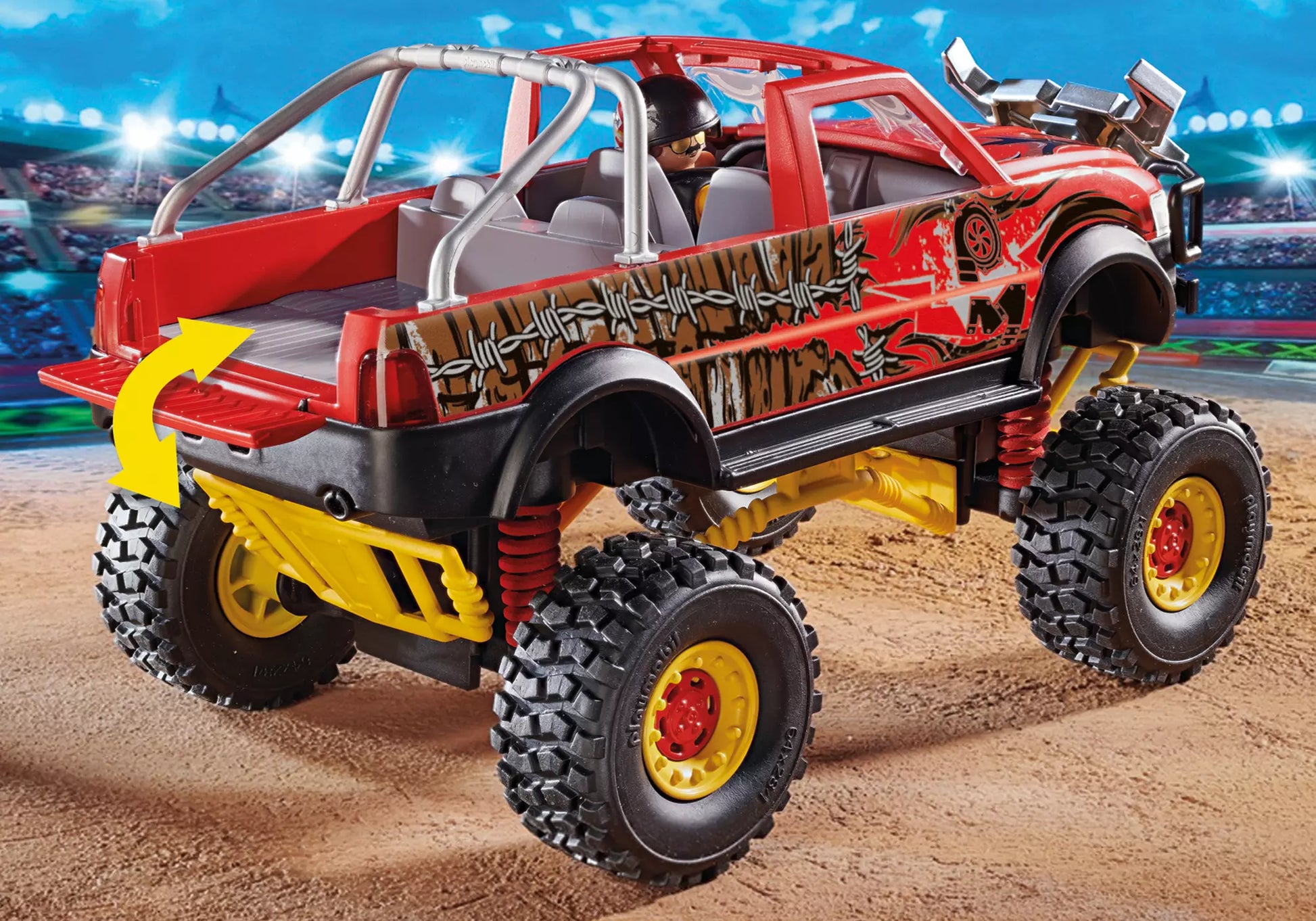Playmobil 70549 Stunt Show Monster Truck Horned - plegobil