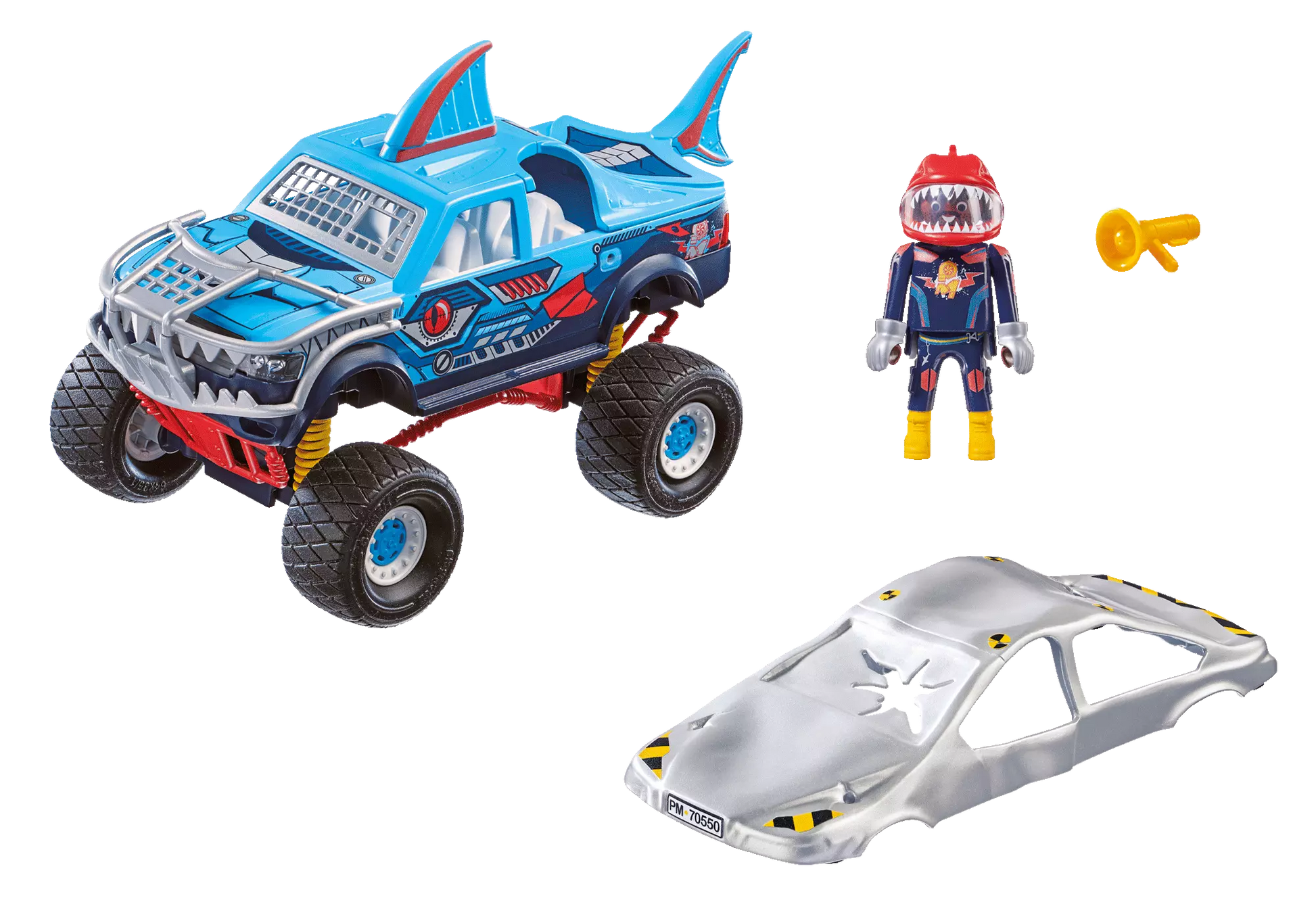 Playmobil 70550 Stunt Show Monster Truck Shark - plegobil