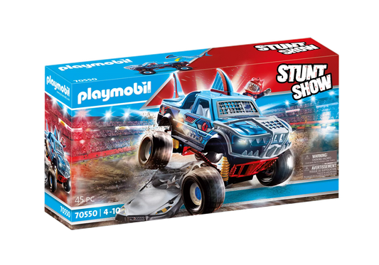 Playmobil 70550 Stunt Show Monster Truck Shark - plegobil