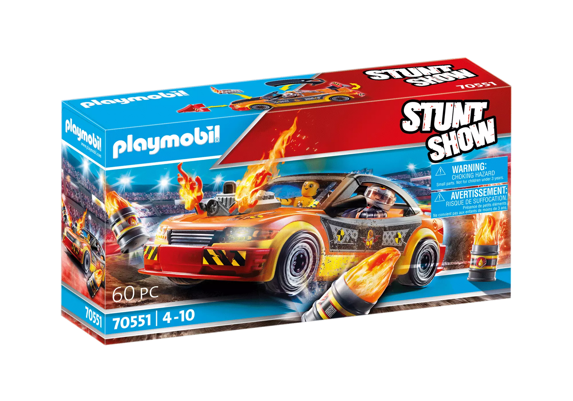 Playmobil 70551 Stunt Show Crashcar - plegobil