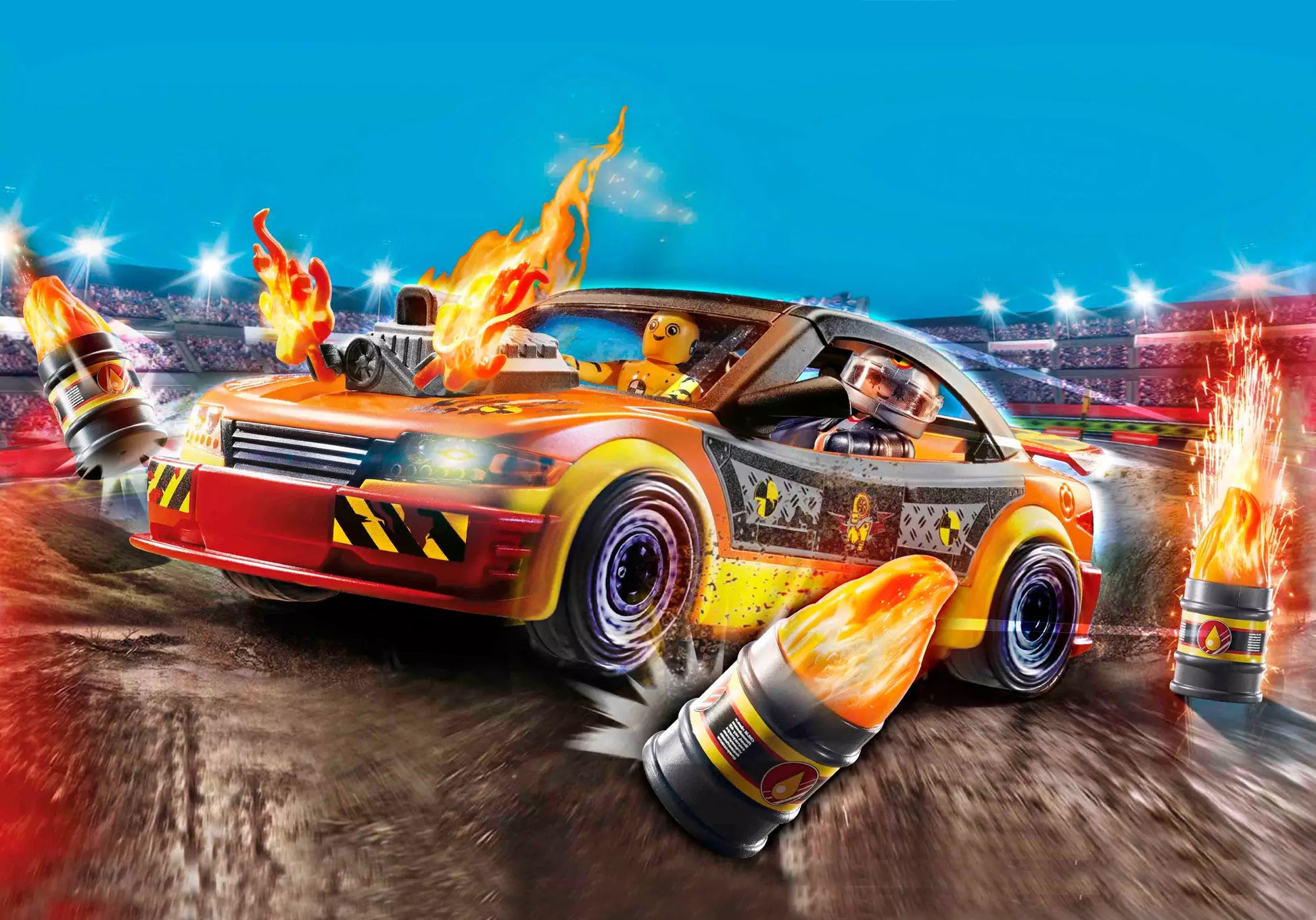Playmobil 70551 Stunt Show Crashcar - plegobil