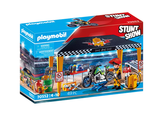 Playmobil 70552 Stunt Show Werkstattzelt - plegobil