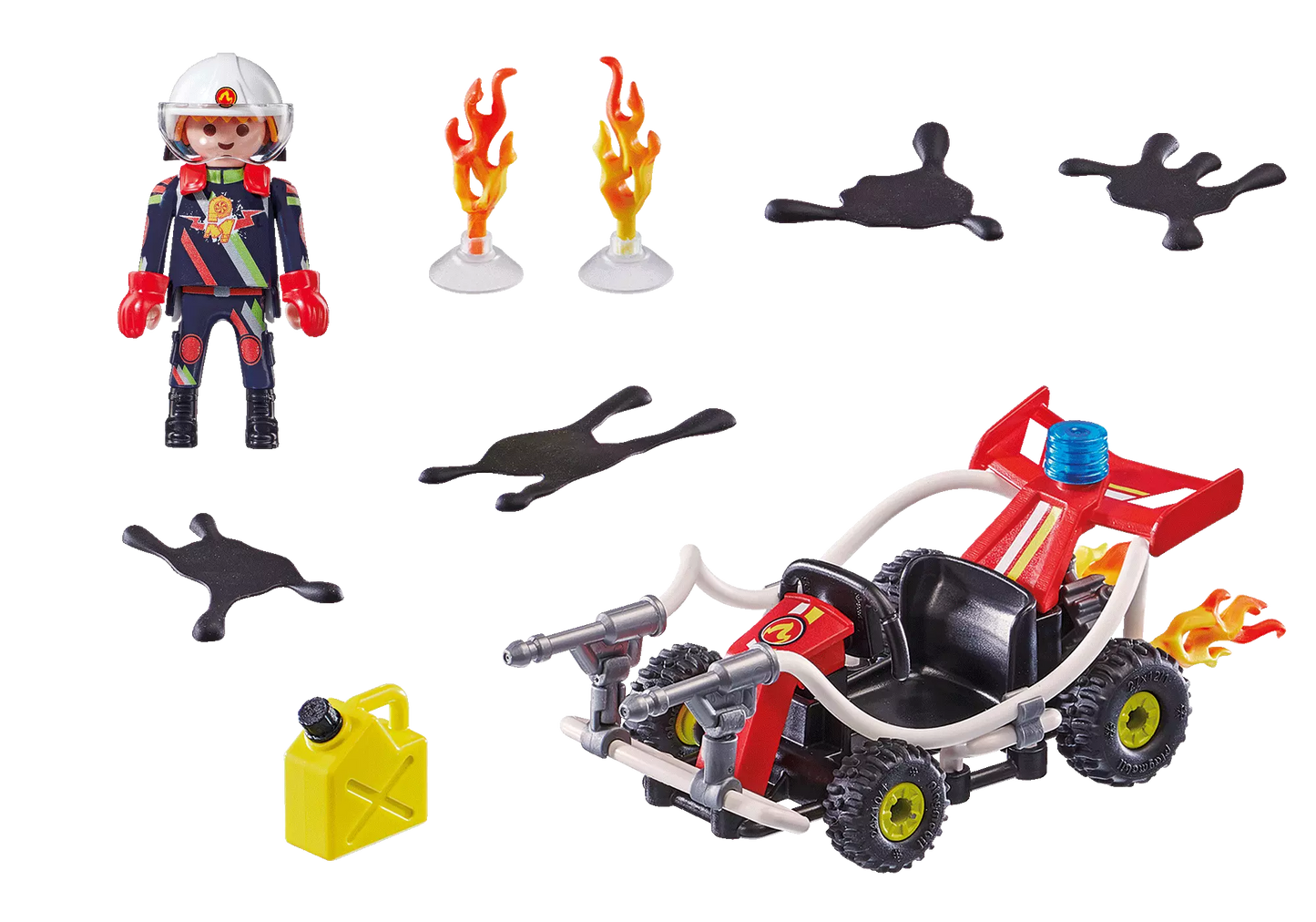 Playmobil 70554 Stunt Show Feuerwehrkart - plegobil