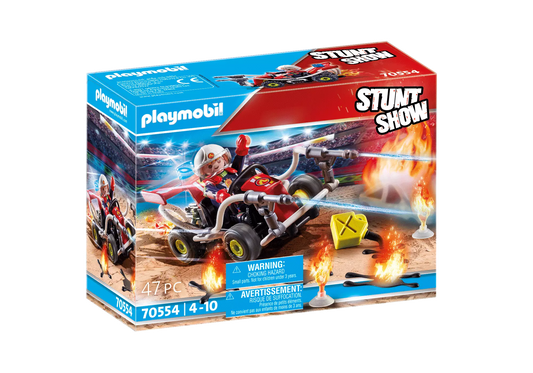 Playmobil 70554 Stunt Show Feuerwehrkart - plegobil