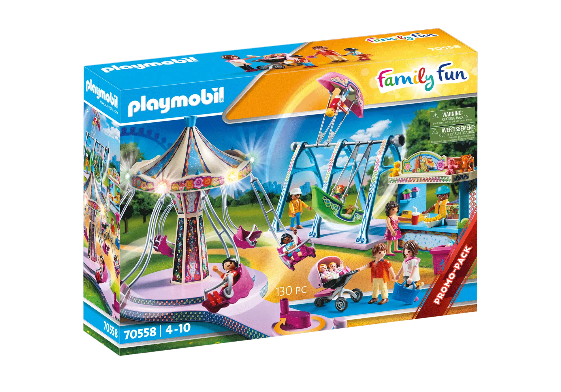 Playmobil 70558 Family Fun Großer Vergnügungspark - plegobil