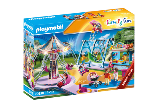 Playmobil 70558 Family Fun Großer Vergnügungspark - plegobil