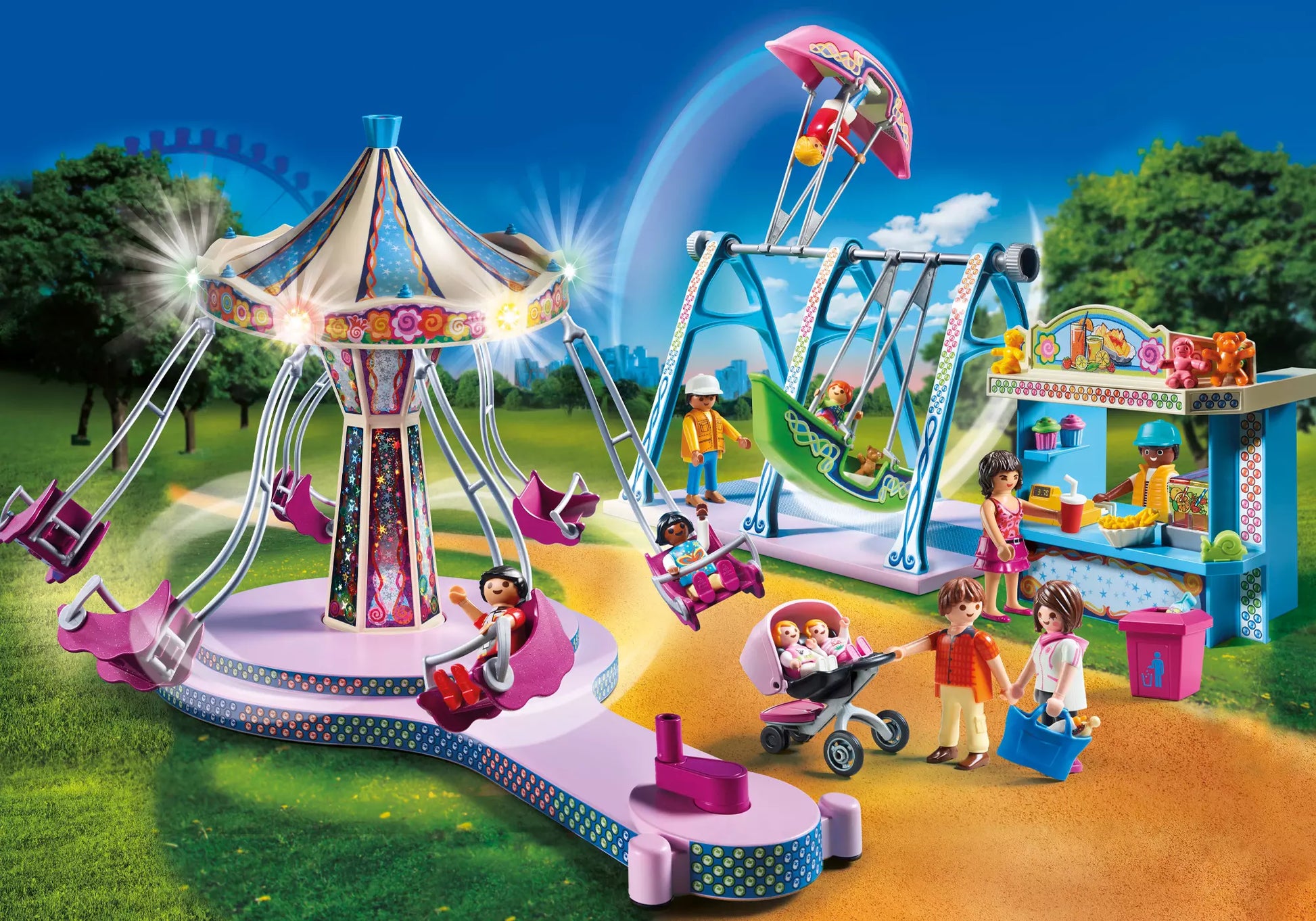 Playmobil 70558 Family Fun Großer Vergnügungspark - plegobil