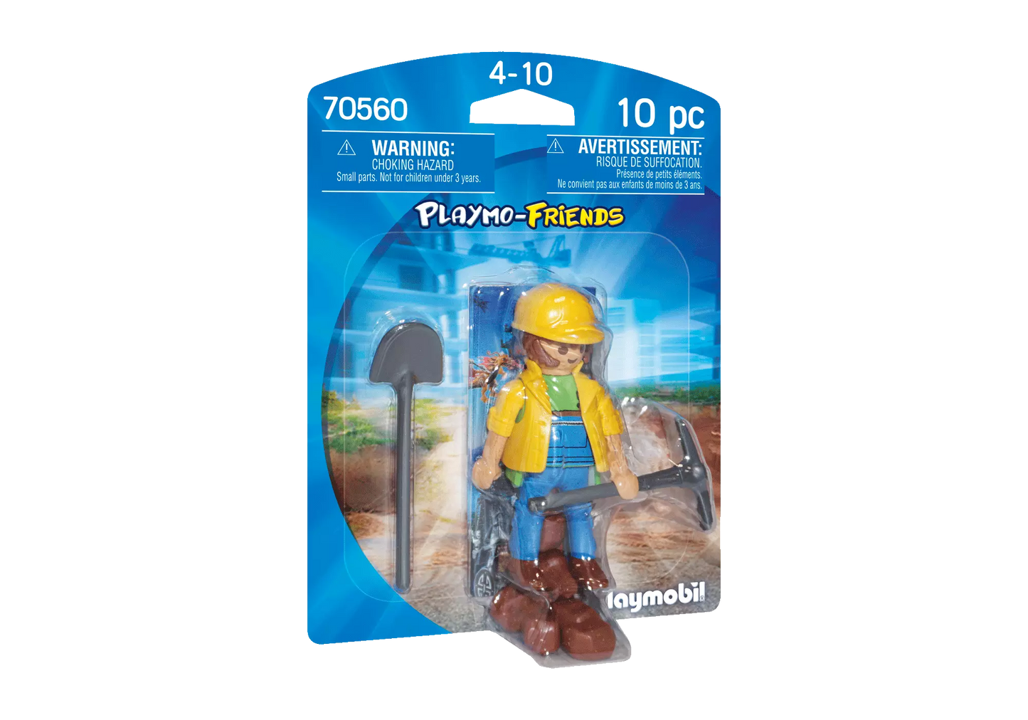 Playmobil 70560 Playmo-Friends Bauarbeiter - plegobil