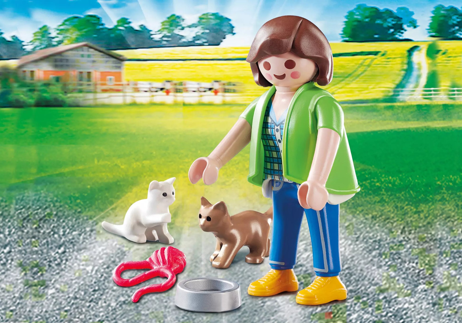 Playmobil 70562 Playmo-Friends Frau mit Katzenbabys - plegobil