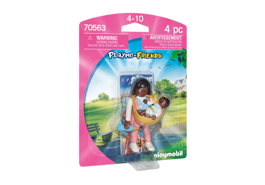 Playmobil 70563 Playmo-Friends Mama mit Babytrage - plegobil