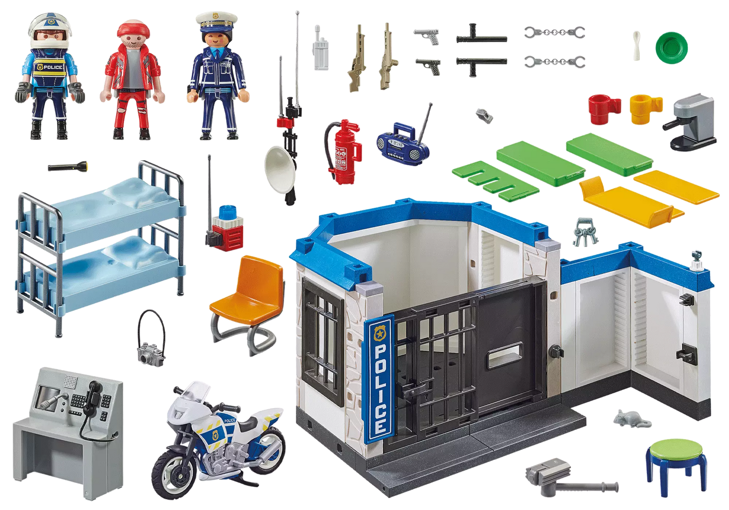 Playmobil 70568 City Action Polizei: Flucht aus dem Gefängnis - plegobil