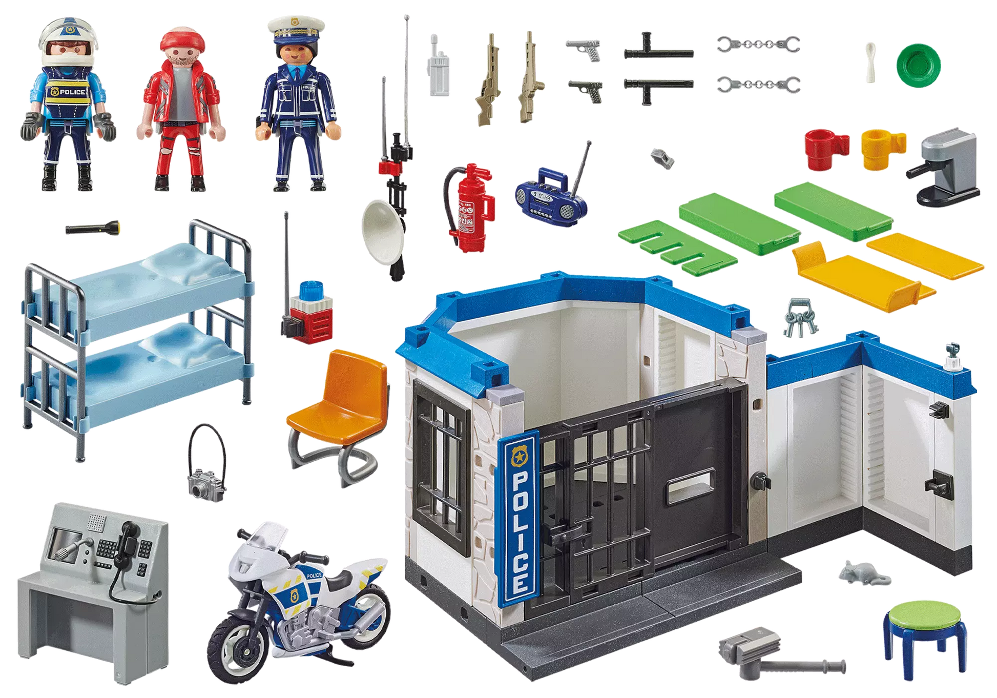 Playmobil 70568 City Action Polizei: Flucht aus dem Gefängnis - plegobil